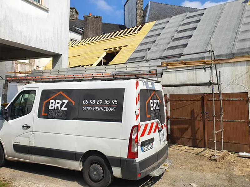 pose de velux landevant