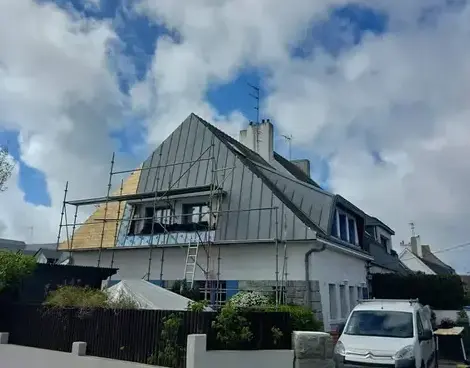 pose de velux  Lanvaudan-2